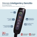 Masajeador de aire para piernas con calor y vibración