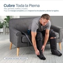 Masajeador de aire para piernas con calor y vibración